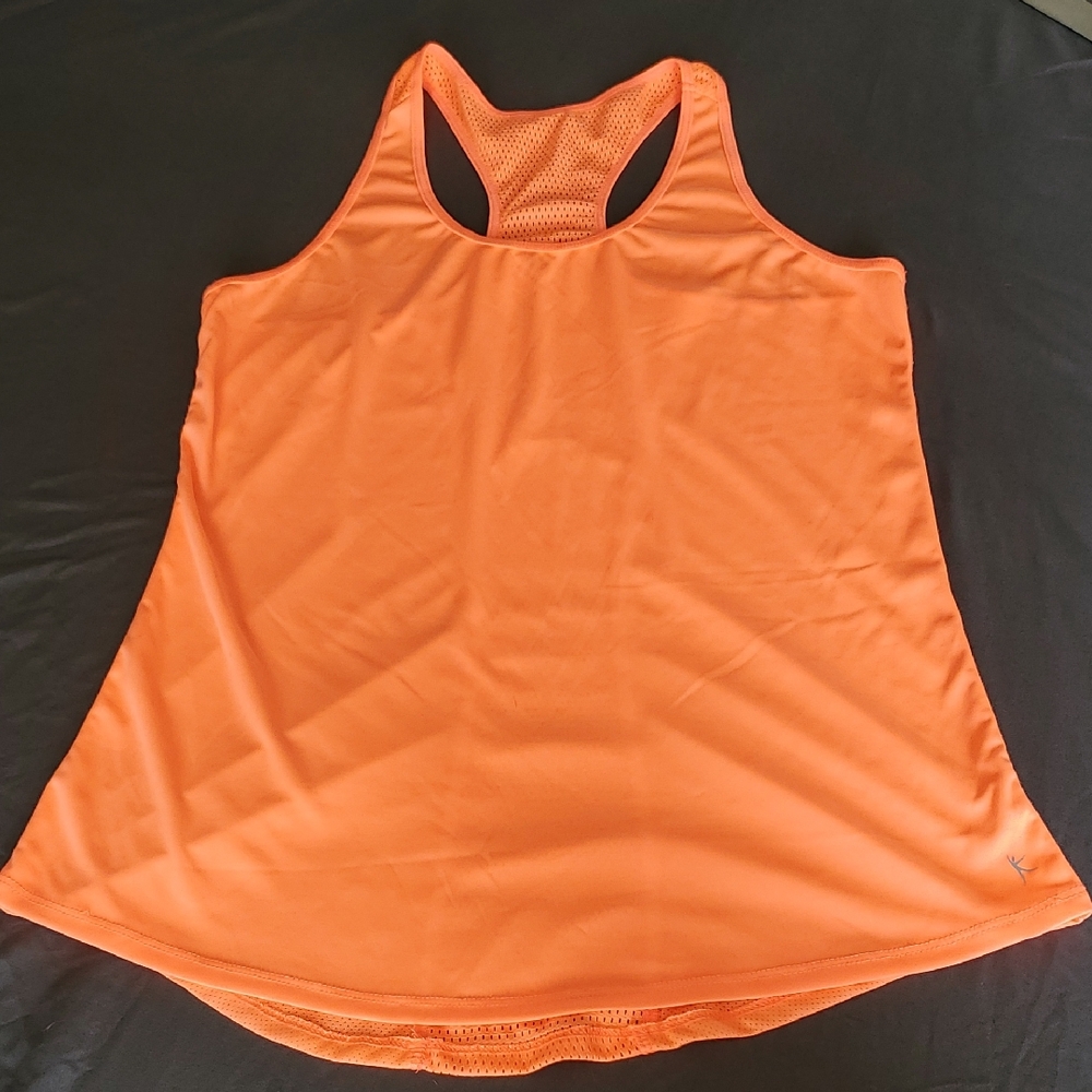 Danskin Now Semi Fitted Racer Backtank Top - Size Large